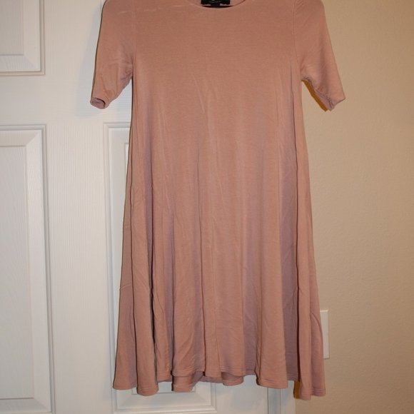 Light Pink Mini Dress - Picture 2 of 2